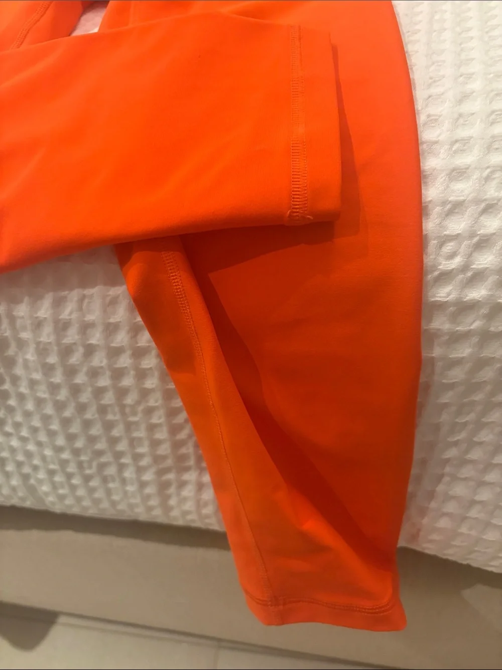 Old Navy Bright Orange High-Waist Girls Leggings